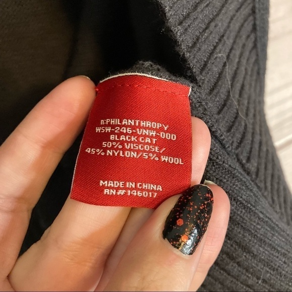 N:PHILANTHROPY Francesca Lace Up Wool Cardigan - Picture 9 of 10